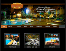 Tablet Screenshot of dgregorio.com